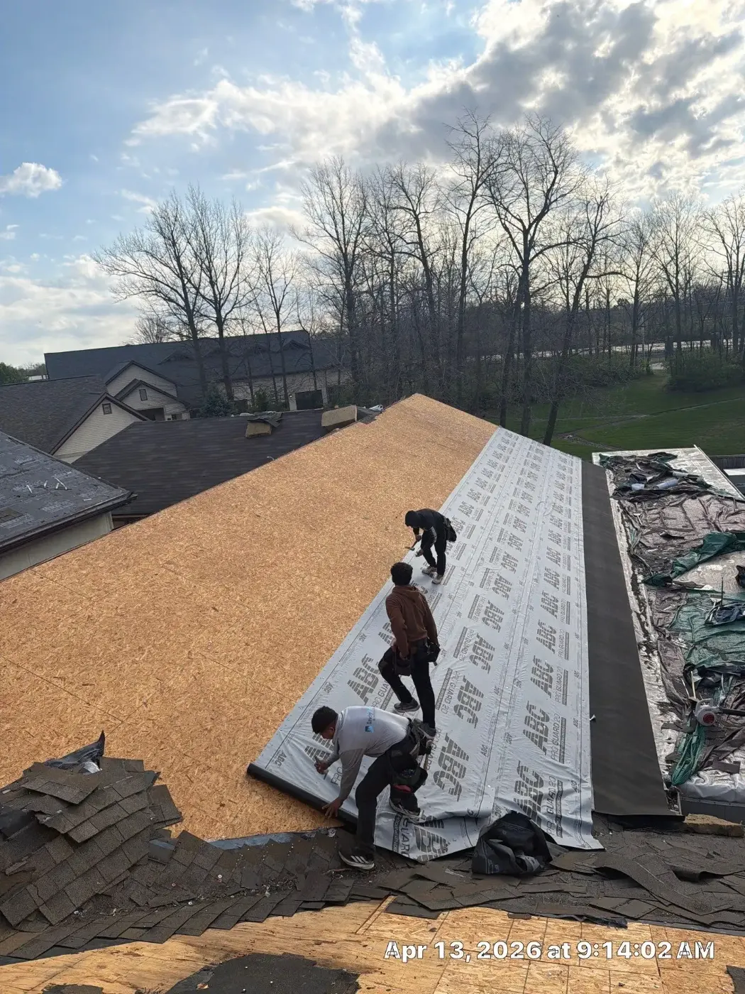 Manufacturer-certified roof installation in Crothersville